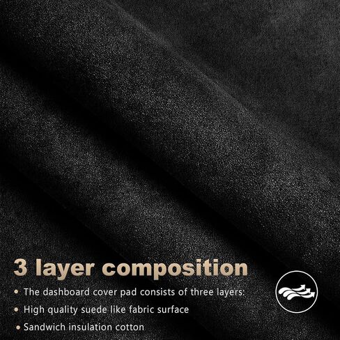 Auovo Dash Mat Center Cover Cover Cover Protector Sunshield Cover Cover Dash Pad Dash Carpet مع Honda CRV CR-V 2022 2023 Dashboard Mat Cover in Saudi Arabia