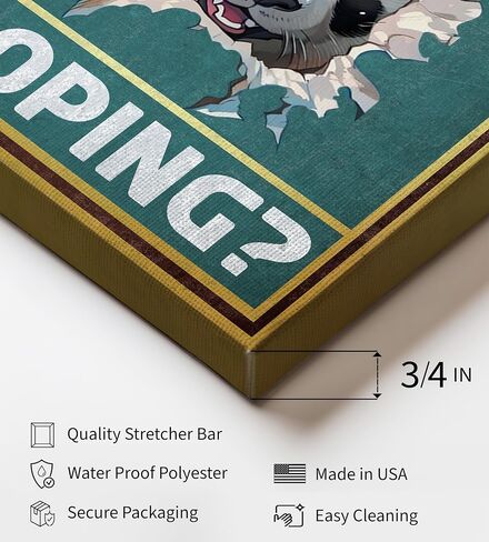 Poster Master Are You Pooping Canvas - Panda Print - Funny Panda Bathroom Wall Art - Humorous Kids Bathroom Decor - Guest Bath Decoration - Powder Room Decor - Restroom Sign - Available in 8x10" to 30x40" in Saudi Arabia