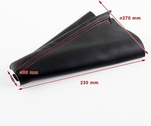 Universal JDM Bride RECARO Gradation Shift Boot Cover, Carbon Fiber Style PU Leather Hyper Fabric Shifter Manual/Auto Shift Knob Boot Dust Cover (RECARO/Black) in Saudi Arabia
