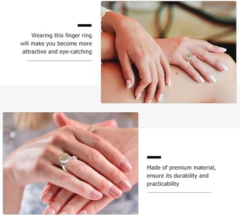 Healifty Ring Diffuser Essential Oil Open Rings Women Rings Perfume Rings for Women Essential Oil Ring Essential Oil Finger Rings Womens Ring Fragrance to Open Decorate Miss in Saudi Arabia