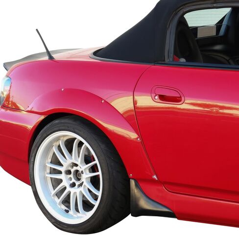 Ikon Motorsports ، CAPE SKIRT CAP متوافق مع 2000-2009 Honda S2000 ، OE مصنع التنورة الجانبية الحارس سترات باو بوس ، 2001 2002 2004 2004 in Saudi Arabia