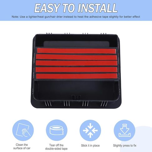 Aunginsy Car Armrest Hidden Storage Box Compatible with L-EXUS GX550 2024 2025 Center Console Armrest Handrail Privacy Storage Box Organizer Tray ABS Insert Pallet Manager Fit GX 550h Accessories in Saudi Arabia