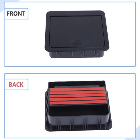 Aunginsy Car Armrest Hidden Storage Box Compatible with L-EXUS GX550 2024 2025 Center Console Armrest Handrail Privacy Storage Box Organizer Tray ABS Insert Pallet Manager Fit GX 550h Accessories in Saudi Arabia