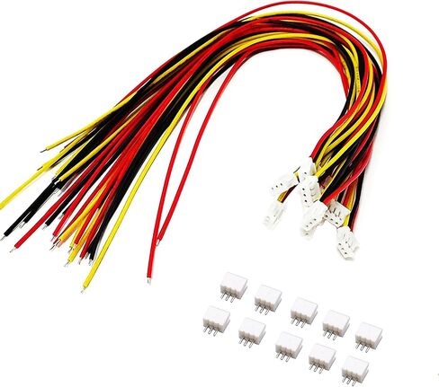 10 مجموعات JST ZH 1.5mm 4pin موصل الذكور مع UL1571-24AWG 200MM سلك الكابل ومقبس الإناث JST ZH1.5 الموصلات in Kuwait