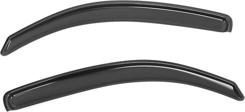 Ikon Motorsports in Channel Window Vensors متوافقة مع 2005-2015 Toyota Tacoma Access Cab ، حراس المطر الدخان النحيف على الطراز ، وينفرفون الرياح الجانبية 2pcs in Saudi Arabia