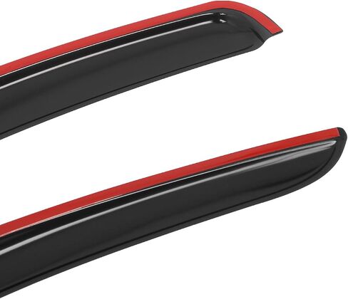 FreeMotor802® Tape-on Window Windows Diflectors Rain Sun Guards تنفيس ، متوافق مع 2019-2025 Chevrolet Silverado & GMC Sierra 1500 2500 3500 CAB STARDANT in Saudi Arabia
