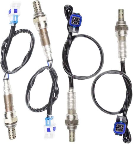 4PCS Oxygen O2 Sensor for 2004 2005 2006 Chevrolet Chevy Express 1500 Express 2500 4.3L/4.8L/5.3L/ 6.0L Upstream + Downstream in Saudi Arabia