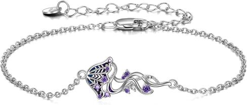 YFN Jellyfish Bracelet 925 Sterling Silver Jellyfish Bracelet Ocean Jewelry Gifts for Women in Saudi Arabia