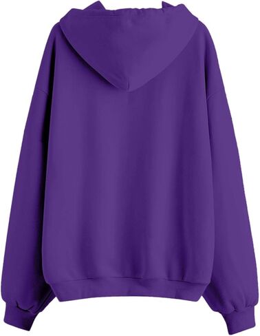 zip up hoodie نساء بلوزات كبيرة الحجم تقع أزياء السترات غير الرسمية من الصوف المقنعين قمم بولوفر 2025 ملابس شتوية in Saudi Arabia