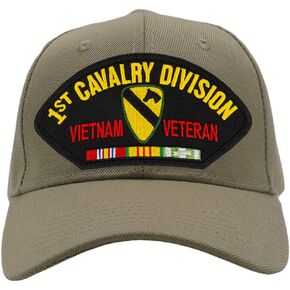 US Army 1st Cavalry Division - Vietnam Veteran Hat/Ballcap Adjustable One Size Fits Most in Saudi Arabia