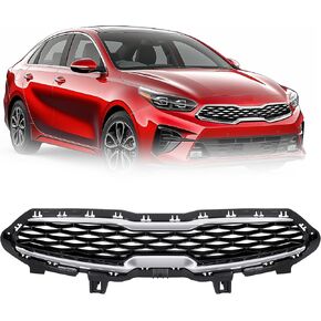 Hecasa Front Upper Pumper Grille متوافقة مع استبدال Kia Forte 2019-2021 لـ 86350m7010 KI1200205 in Kuwait