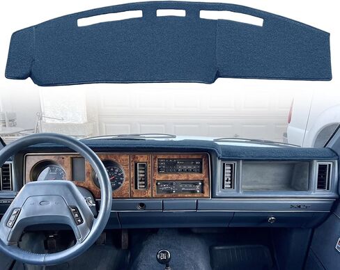 حصيرة غلاف DASH مخصصة ل Ford Ranger Bronco II Dashboard Cover Cover Carpet J301 (Navy Blue) in Kuwait