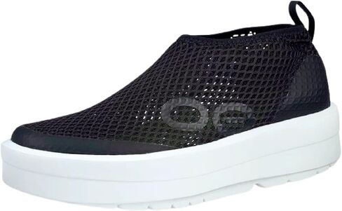 OOFOS OOmega Chukka Recovery Shoe, White & Black - Women’s Size 9 in Kuwait