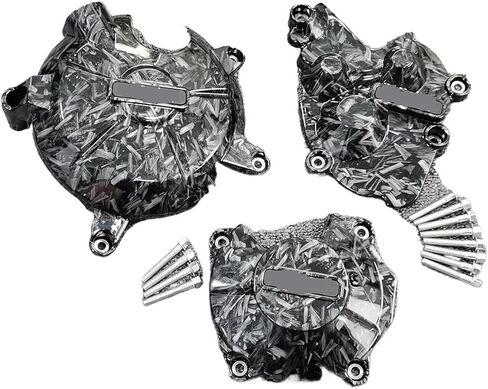 Motorcycles Engine Cover Case Fit for Kawasaki ZX6R 2007-2024(Forging Lines) in Saudi Arabia