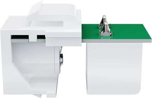 DC Power Connectors for Standard Keystone Wall Plate, DC Panel with 5.5mm x 2.1mm DC Jack, Quickly Fit into Keystone Plate, DC Power Jack Panel Mounting Connector, Power Connector (5-Pack) in Kuwait