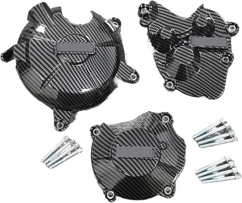 Motorcycles Engine Cover Case Fit for Kawasaki ZX6R 2007-2024(Forging Lines) in Saudi Arabia