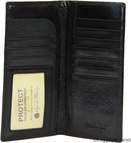 Sienna Collection Coat Pocket Mens RFID Leather Wallet (Whiskey) in Kuwait