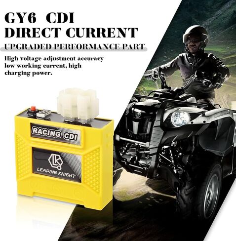 GY6 6 Pin DC CDI Box High Performance Racing Part Digital Adjustable 9 Ignition Curves fit for GY6 50cc 150cc 250cc Scooter Moped ATV Bike Motorcycle Parts in Saudi Arabia