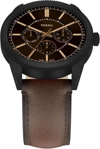 Fossil Men's Pearson Multifunction Leather Watch (Model: FS6138) in Saudi Arabia