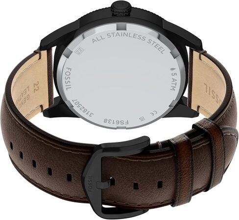 Fossil Men's Pearson Multifunction Leather Watch (Model: FS6138) in Saudi Arabia