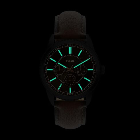 Fossil Men's Pearson Multifunction Leather Watch (Model: FS6138) in Saudi Arabia