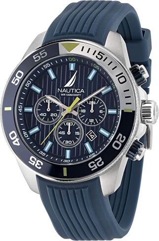 Nautica Men's Napnos304 واحد سوار معاد تدويره (85 ٪) in Saudi Arabia