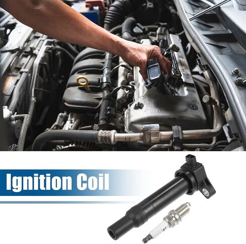 X AUTOHAUX 8 Pcs Ignition Coil Packs and Spark Plugs 27301-26640 for Hyundai Accent 1.6L L4 2006-2011 for Kia Rio 1.6L L4 2006-2011 in Saudi Arabia