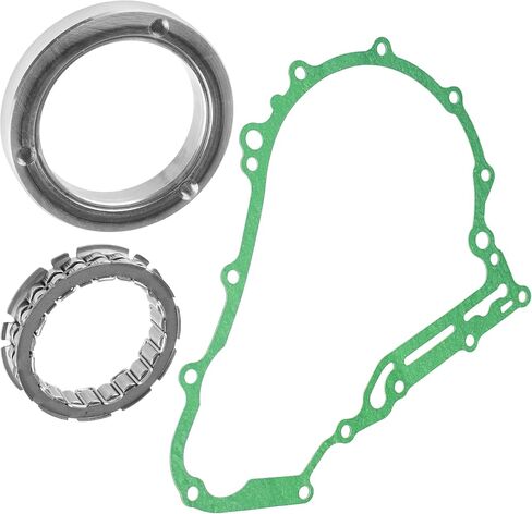 Caltric Starter Clutch بطريقة واحدة تحمل مع حشية متوافقة مع Yamaha Raptor 700 YFM700 2006-2017 in Saudi Arabia