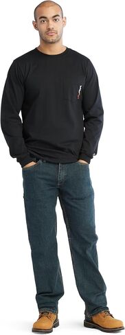 Timberland PRO Men's Fr Cotton Core Flame Resistant Long-Sleeve Pocket T-Shirt in Saudi Arabia