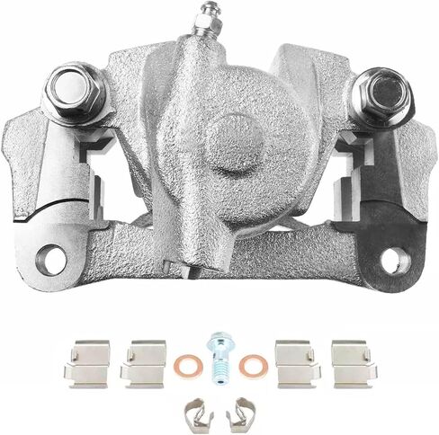 Detroit Axle - Rear Right Brake Caliper for Toyota Sequoia 4Runner Lexus GX470 GX460 Brake Caliper with Bracket Disc Brake Caliper Assembly Replacement in Saudi Arabia