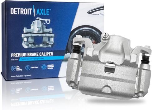 Detroit Axle - Front Right Brake Caliper for 2010-2013 Nissan Altima, 2011-2012 Sentra, Passenger Side Disc Brake Caliper with Bracket Replacement in Saudi Arabia