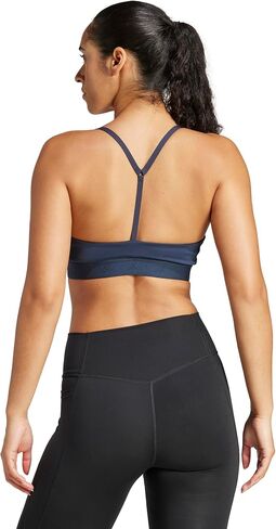 adidas Women's Hyperglam Ribbed Training Bralette in Saudi Arabia