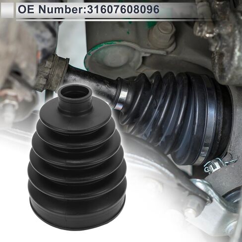 Outer CV Joint Boot Kit for BMW X3 2011-2017 for BMW X5 2014-2018 Strong Durable Constant Velocity Joint Boot No.31607608096 W/Clamps Rubber 1 Set in Saudi Arabia