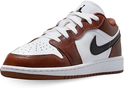 Air Jordan 1 Low SE Big Kids 'أحذية (HF3188-102 ، أبيض/مظلم/أسود) in Saudi Arabia