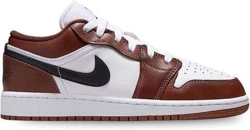 Air Jordan 1 Low SE Big Kids 'أحذية (HF3188-102 ، أبيض/مظلم/أسود) in Saudi Arabia