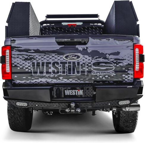 Westin 58-341205 HDX Bandit Rear Bumper fits 2023-2025 F-250 F-350 F-450 F-550 F-600 Super Duty in Saudi Arabia