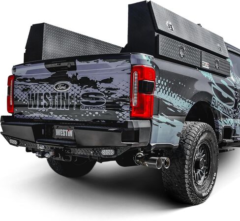 Westin 58-341205 HDX Bandit Rear Bumper fits 2023-2025 F-250 F-350 F-450 F-550 F-600 Super Duty in Saudi Arabia