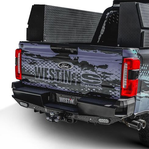 Westin 58-341205 HDX Bandit Rear Bumper fits 2023-2025 F-250 F-350 F-450 F-550 F-600 Super Duty in Saudi Arabia