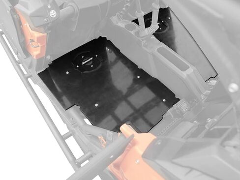 SuperATV Rear Seat Conversion Kit for Can-Am Maverick X3 Max (See Fitment) | Made in the USA l Better Cargo Space | Bolts Directly to Seat Base | Made of 1/2" UHMW in Saudi Arabia