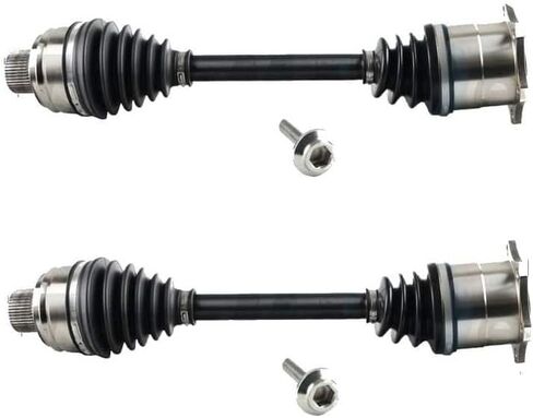 Replacement Pair Set of 2 Front AAR CV Axle Shafts For Audi A4 A6 Quattro Q5 RS7 S6 in Saudi Arabia