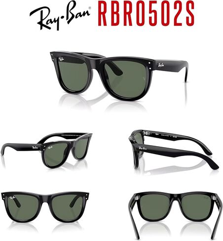 Ray-Ban Wayfarer Reverse RBR0502S Square Square for Men for Women + Bundle with Designer iwear extrementary kit kit in Kuwait