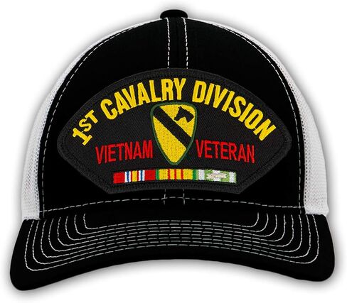US Army 1st Cavalry Division - Vietnam Veteran Hat/Ballcap Adjustable One Size Fits Most in Saudi Arabia