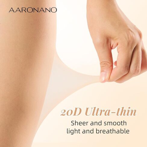 3 Pairs Toeless Pantyhose For Women 20D Sheer Tights Open Toe Stockings with Control Top in Saudi Arabia
