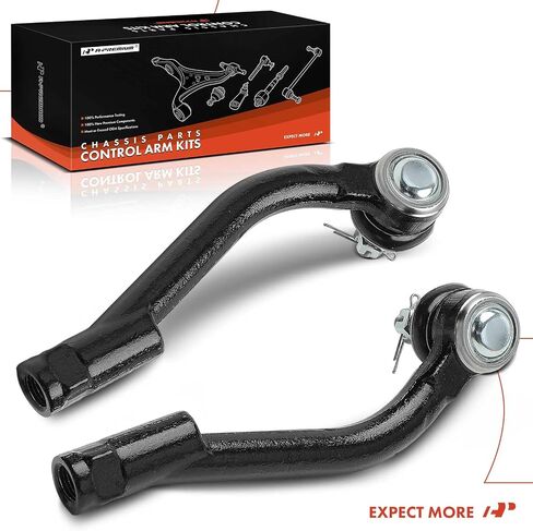 A-Premium 2 x Front Outer Tie Rod Ends, Compatible with Kia Optima 2006-2010, Rondo 2007-2012, Magentis 2006-2010 in Saudi Arabia