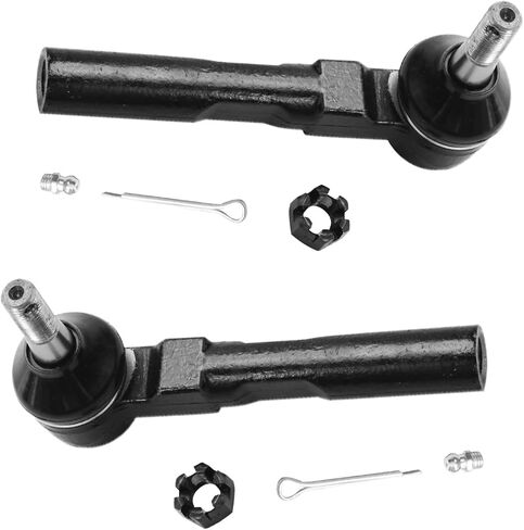 Detroit Axle - 2WD Front 10pc Suspension Kit for 99-06 Chevrolet Silverado GMC Sierra 1500, Lower Upper Ball Joints Inner Outer Tie Rod Ends Boots 1999 2000 2001 2002 2003 2004 2005 2006 Replacement in Saudi Arabia