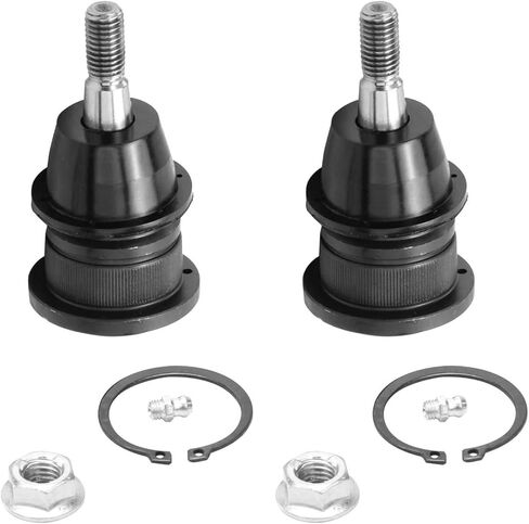 Detroit Axle - 2WD Front 10pc Suspension Kit for 99-06 Chevrolet Silverado GMC Sierra 1500, Lower Upper Ball Joints Inner Outer Tie Rod Ends Boots 1999 2000 2001 2002 2003 2004 2005 2006 Replacement in Saudi Arabia