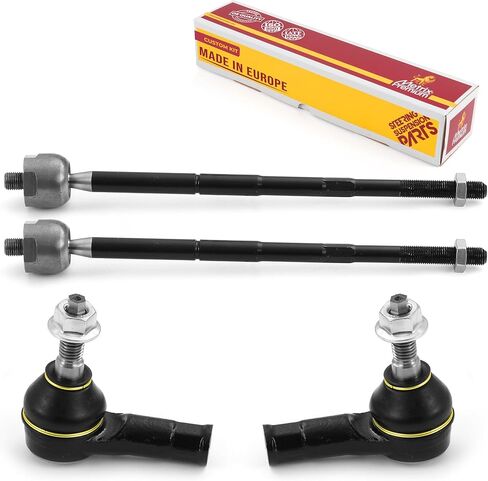 Metrix Premium Chassis Parts - 4 PC Kit Inner & Outer Tie Rod End Kit Fits 2012-2015 Chevrolet Sonic ، استبدال EV800936 ، ES800929 ، المصنوع في أوروبا in Saudi Arabia