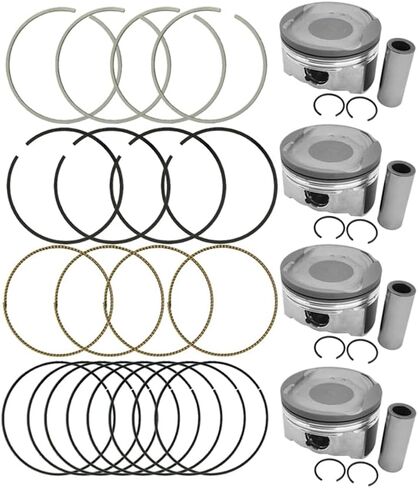 مجموعة حلقات Pistons & Piston ، مكابس بديلة متوافقة مع Toyota Camry Rav4/مع Scion TC Lexus 2.4 2azfe ، 13011-0H031 13211-0H041-A0 13251-0H030-B0 13211-28112-A0 976132115 in Saudi Arabia