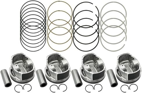 مجموعة حلقات Pistons & Piston ، مكابس بديلة متوافقة مع Toyota Camry Rav4/مع Scion TC Lexus 2.4 2azfe ، 13011-0H031 13211-0H041-A0 13251-0H030-B0 13211-28112-A0 976132115 in Saudi Arabia