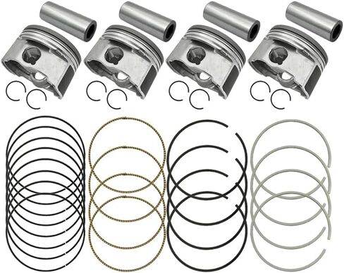 مجموعة حلقات Pistons & Piston ، مكابس بديلة متوافقة مع Toyota Camry Rav4/مع Scion TC Lexus 2.4 2azfe ، 13011-0H031 13211-0H041-A0 13251-0H030-B0 13211-28112-A0 976132115 in Saudi Arabia